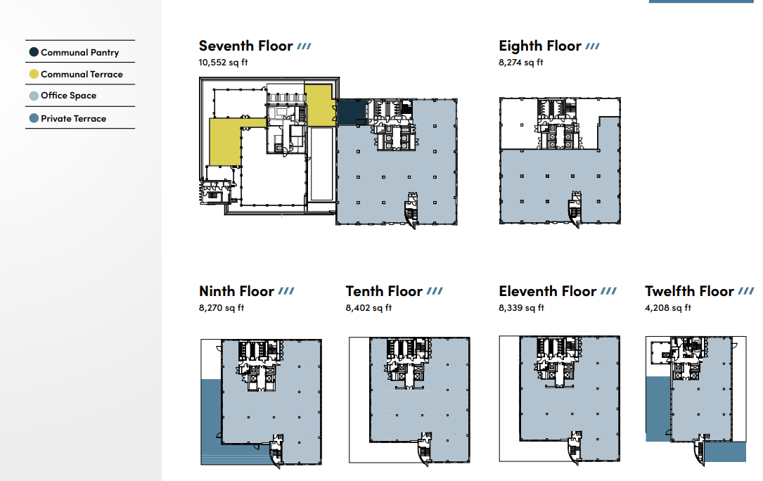 Brindley Place - Floor Plans 2