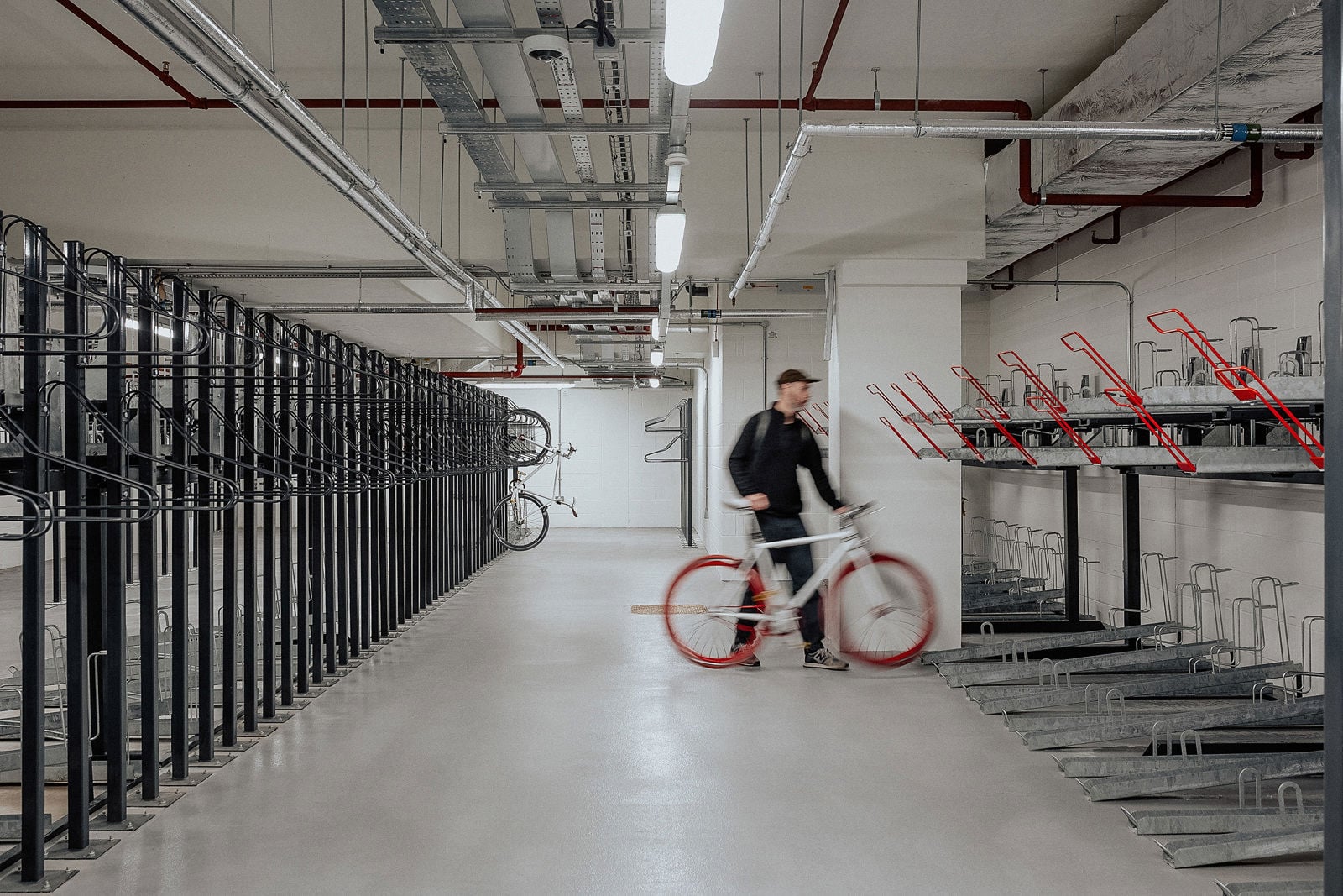 End of trip - Cycle racks